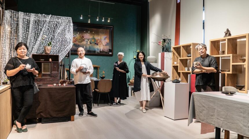 鐵與土的對話──江坤起 × 鍾承恩「浮光·夏形」聯展 高雄心玥坊登場