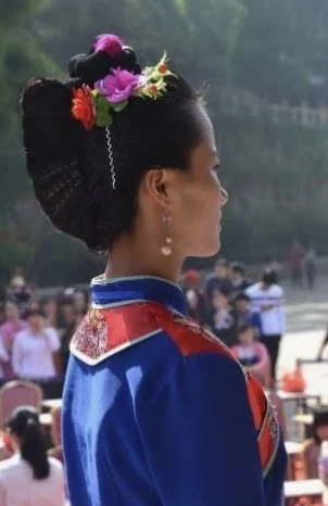 深具意義的媽祖髻/ 新聞資料照